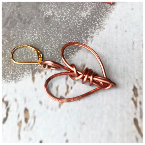 Mended heart earrings - ROWAN + RAE designs