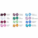 Swarovski crystal wire rings - ROWAN + RAE designs