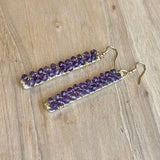 Amethyst bars - ROWAN + RAE designs